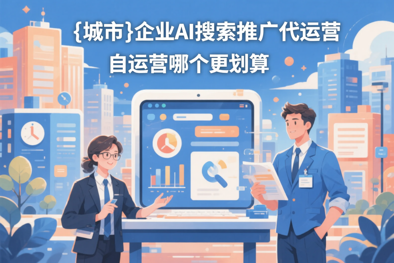 拉萨企业AI搜索推广代运营和自运营哪个更划算