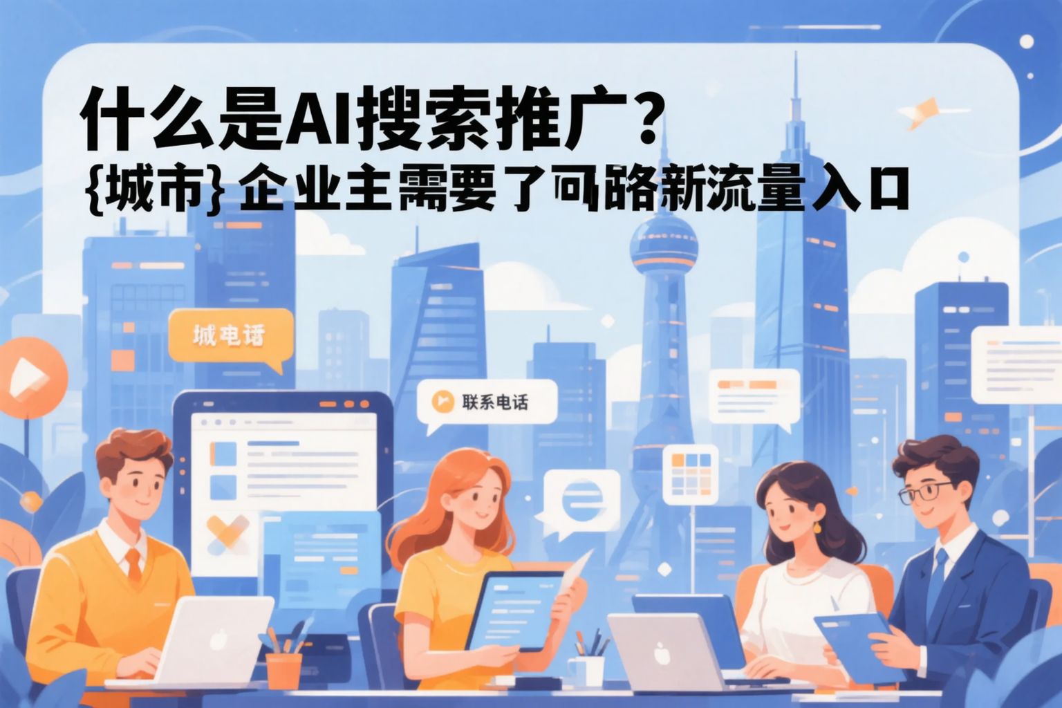 什么是AI搜索推广？拉萨企业主需要了解的新流量入口
