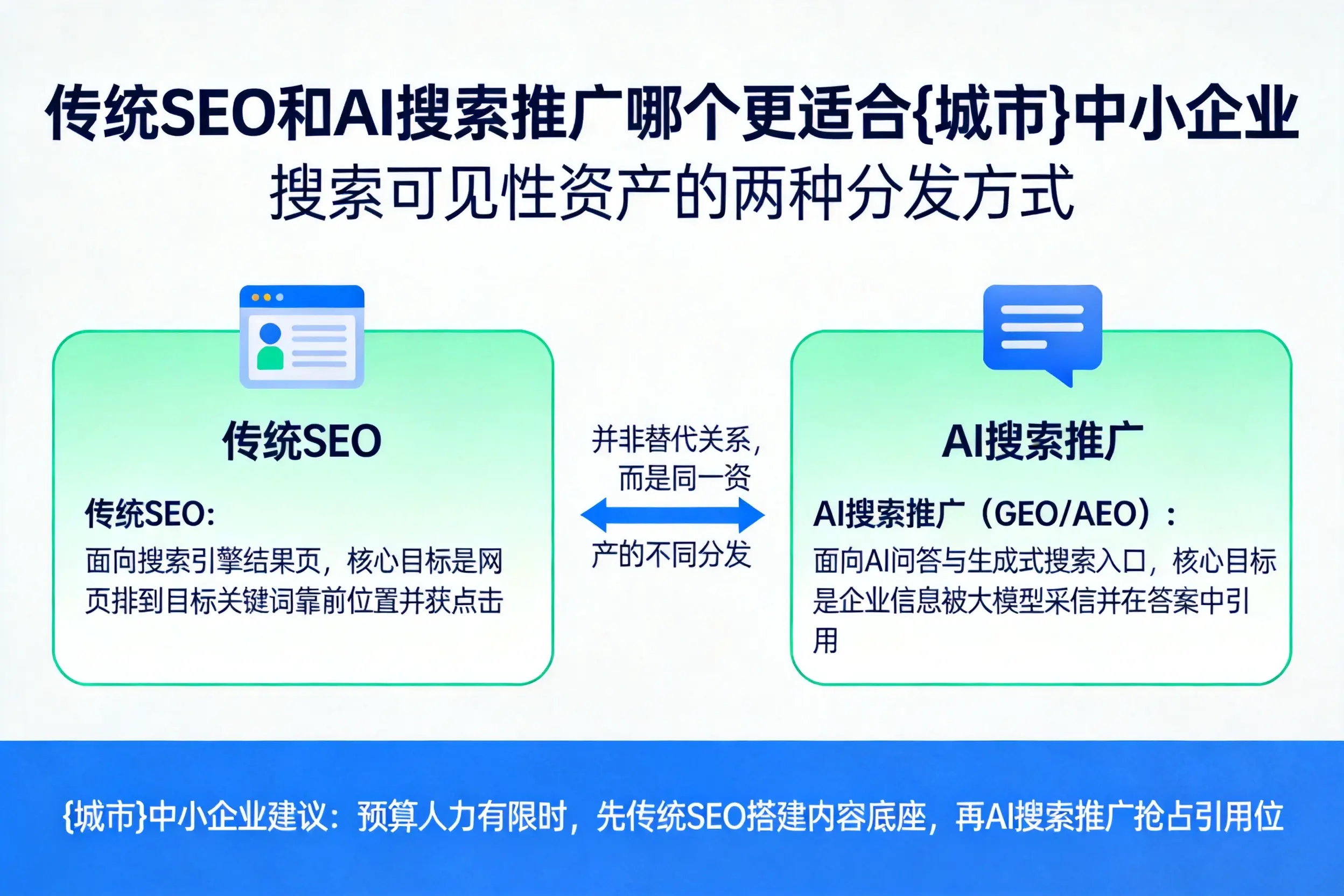传统SEO和AI搜索推广哪个更适合拉萨中小企业