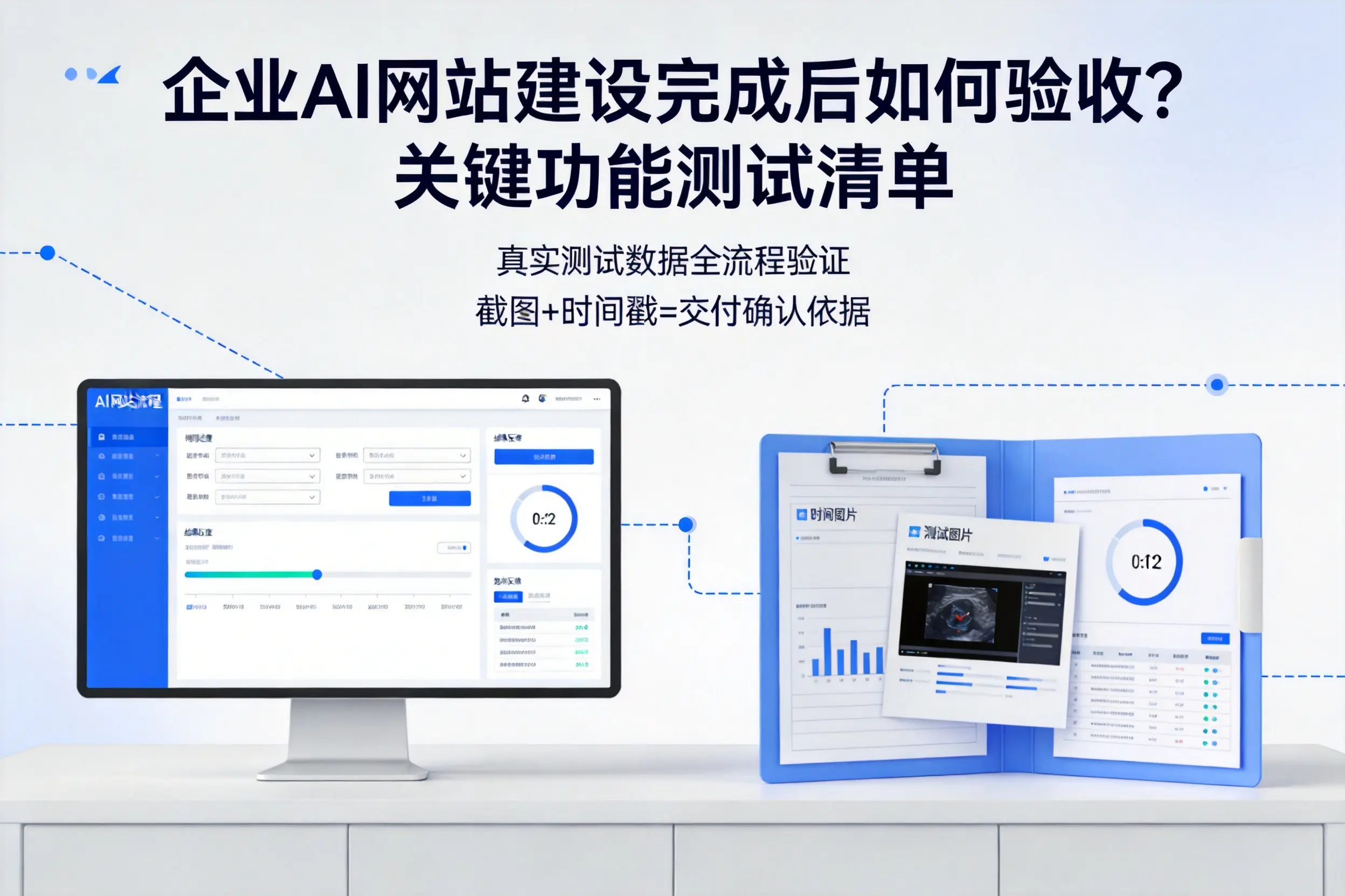 拉萨企业AI网站建设完成后如何验收？关键功能测试清单