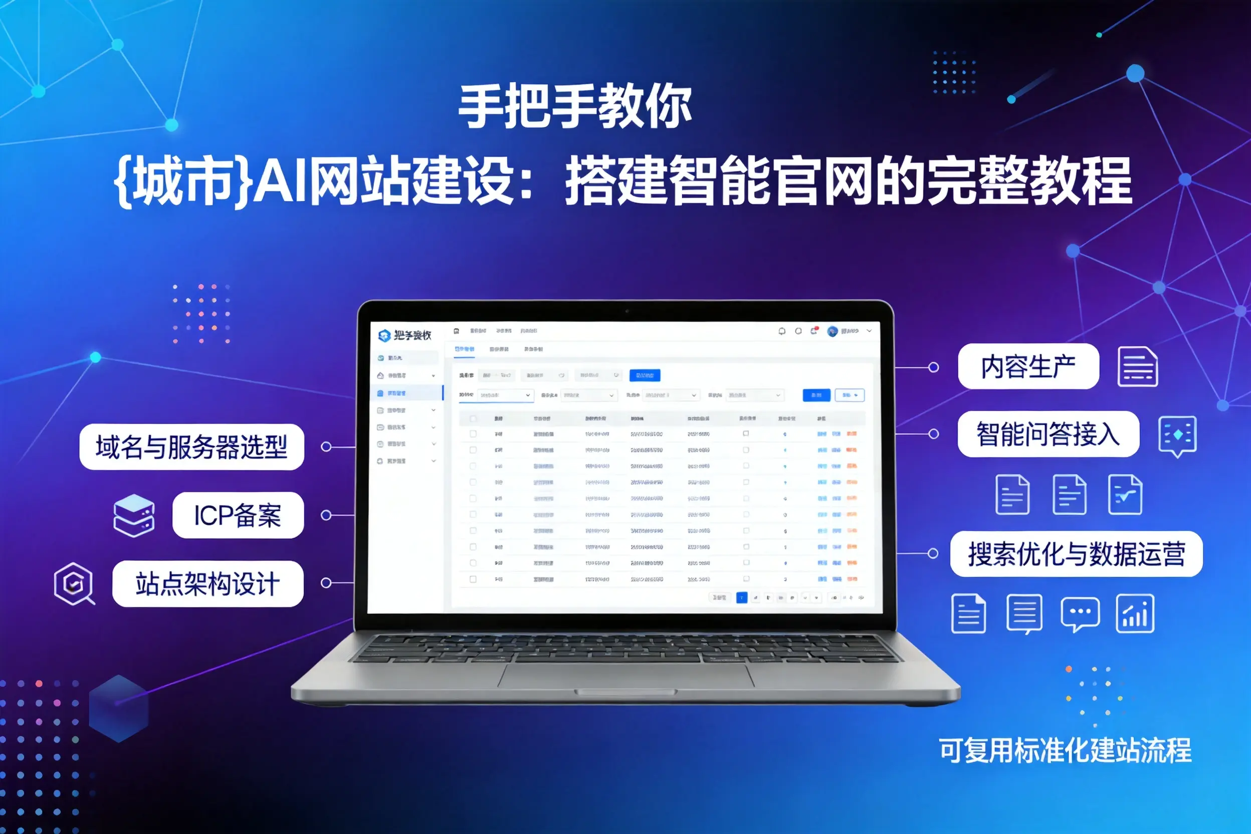 手把手教你拉萨AI网站建设：搭建智能官网的完整教程